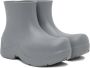 Bottega Veneta Gray Puddle Boots - Thumbnail 4