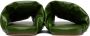 Bottega Veneta Green Leather Sandals - Thumbnail 2
