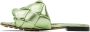 Bottega Veneta Green Lido Sandals - Thumbnail 3