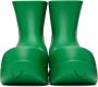 Bottega Veneta Green Matte Puddle Chelsea Boots - Thumbnail 2