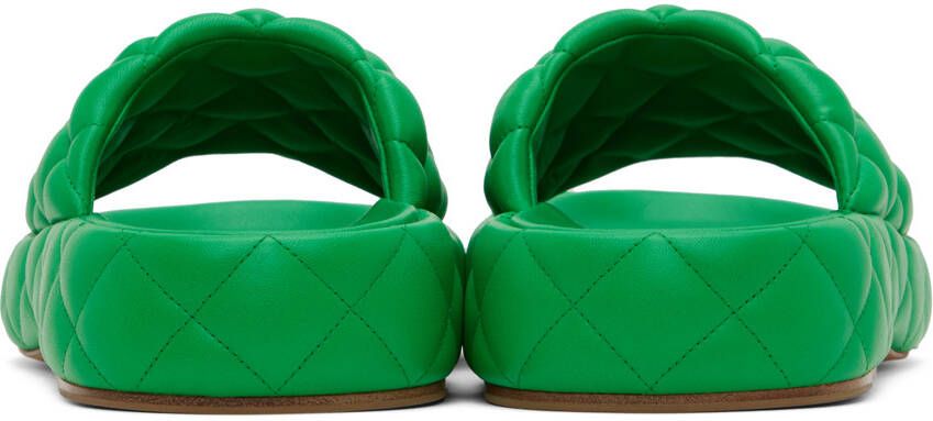 Bottega Veneta Green Padded Sandals