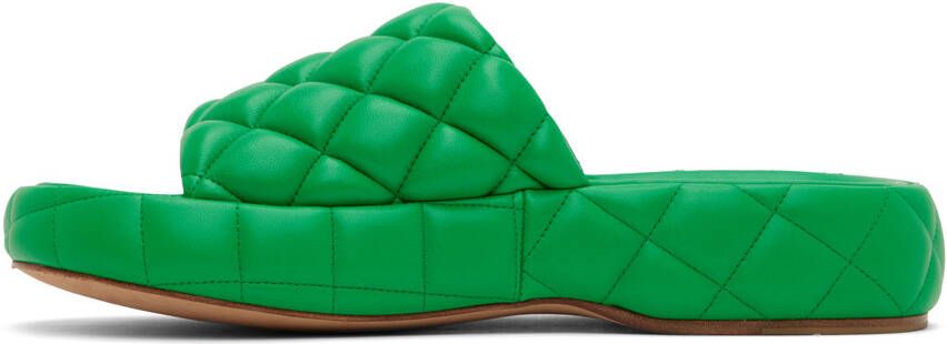 Bottega Veneta Green Padded Sandals