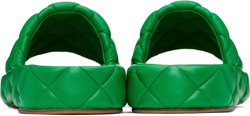 Bottega Veneta Green Padded Sandals