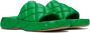Bottega Veneta Green Padded Sandals - Thumbnail 4