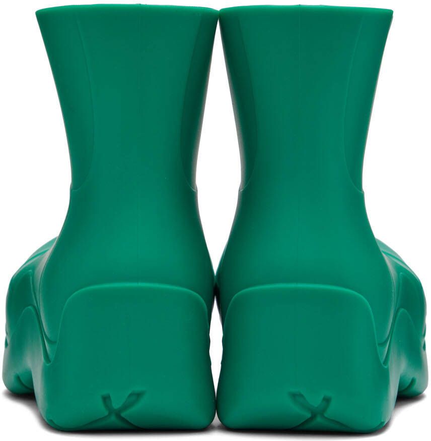 Bottega Veneta Green Puddle Boots