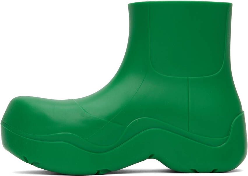 Bottega Veneta Green Puddle Boots