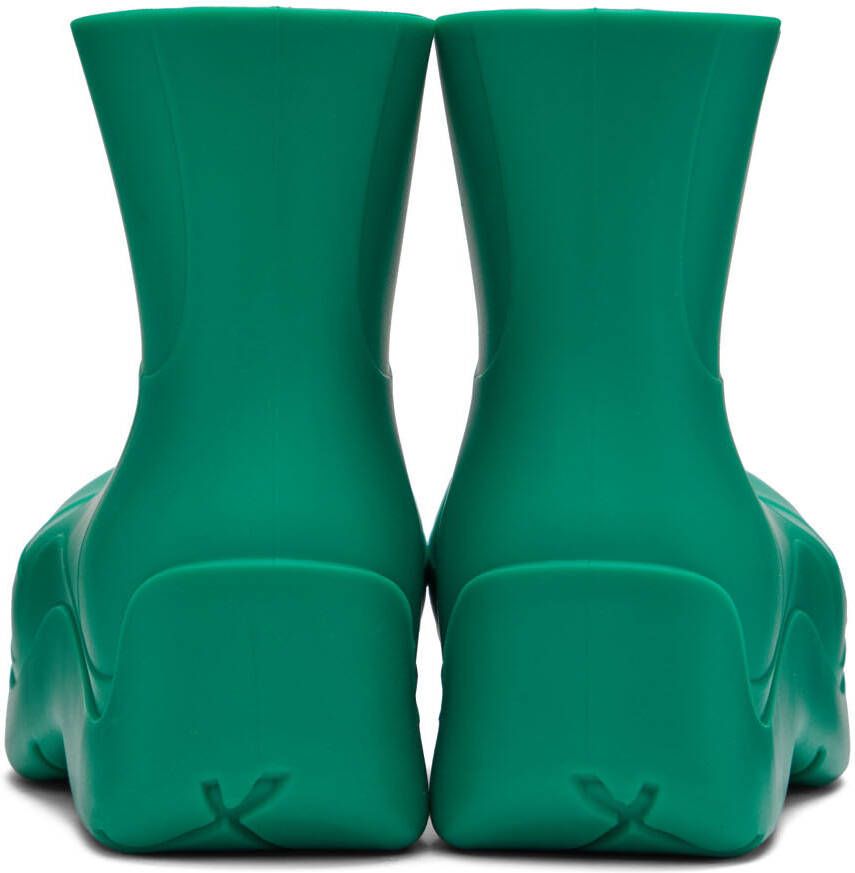 Bottega Veneta Green Puddle Boots