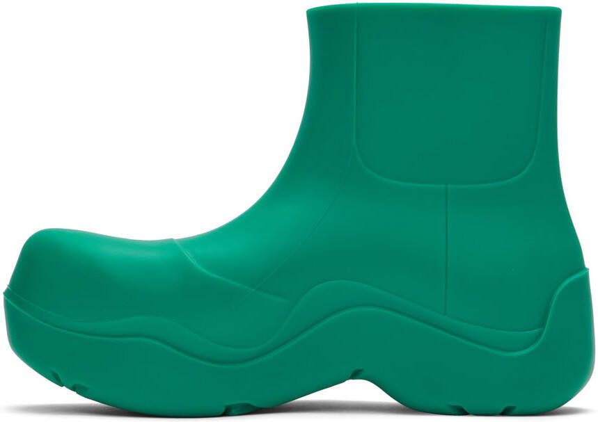 Bottega Veneta Green Puddle Boots