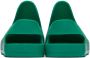 Bottega Veneta Green Puddle Loafers - Thumbnail 2