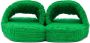 Bottega Veneta Green Resort Sponge Sandals - Thumbnail 2