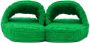 Bottega Veneta Green Resort Sponge Sandals - Thumbnail 2