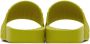 Bottega Veneta Green Rubber Carpet Slides - Thumbnail 2