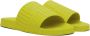 Bottega Veneta Green Slider Sandals - Thumbnail 4