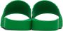 Bottega Veneta Green Slider Sandals - Thumbnail 2