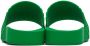 Bottega Veneta Green Slider Sandals - Thumbnail 2