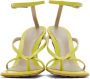 Bottega Veneta Green Strappy Stretch Heeled Sandals - Thumbnail 2