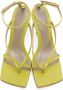 Bottega Veneta Green Strappy Stretch Heeled Sandals - Thumbnail 4