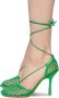 Bottega Veneta Green Stretch Heels - Thumbnail 3