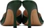 Bottega Veneta Green Stretch Mules - Thumbnail 2