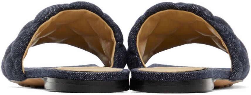 Bottega Veneta Indigo Padded Flat Sandals