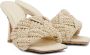 Bottega Veneta Off-White Lido Heeled Sandals - Thumbnail 4