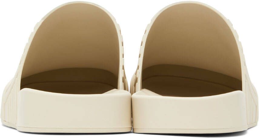 Bottega Veneta Off-White Slider Loafers