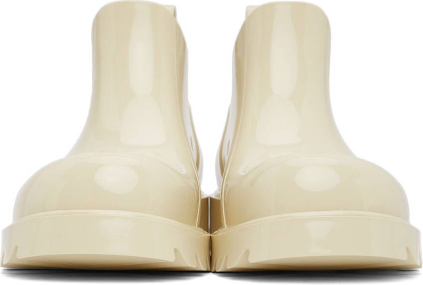 Bottega Veneta Off-White Stride Boots