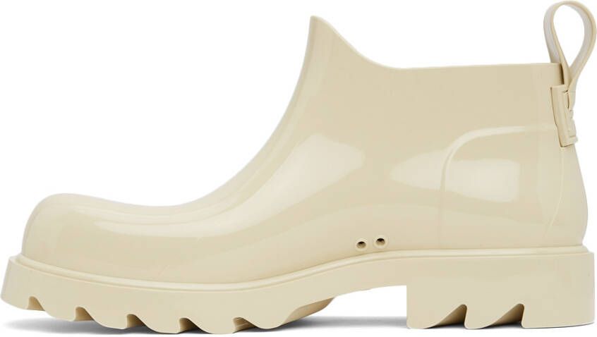 Bottega Veneta Off-White Stride Boots