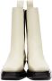Bottega Veneta Off-White 'The Lean' Chelsea Boots - Thumbnail 2