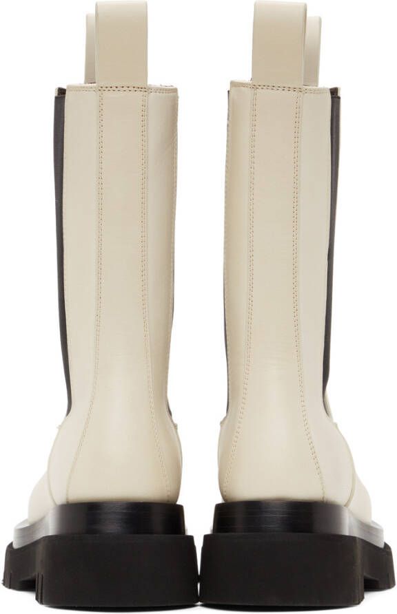 Bottega Veneta Off-White 'The Lug' Boots