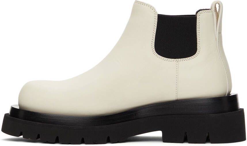 Bottega Veneta Off-White 'The Lug' Low Boots