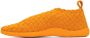 Bottega Veneta Orange Intrecciato Low Sneakers - Thumbnail 3