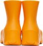 Bottega Veneta Orange Puddle Boots - Thumbnail 2