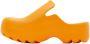 Bottega Veneta Orange Rubber Flash Clogs - Thumbnail 3