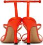 Bottega Veneta Orange Stretch Strap Sandals - Thumbnail 2