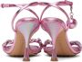 Bottega Veneta Pink Dot Heeled Sandals - Thumbnail 2