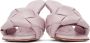 Bottega Veneta Pink Intrecciato 'The Lido' Heeled Sandals - Thumbnail 2