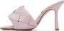 Bottega Veneta Pink Intrecciato 'The Lido' Heeled Sandals - Thumbnail 3