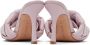Bottega Veneta Pink Intrecciato 'The Lido' Heeled Sandals - Thumbnail 4