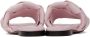 Bottega Veneta Pink Lido Flat Sandals - Thumbnail 2