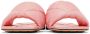 Bottega Veneta Pink Lido Flat Sandals - Thumbnail 2