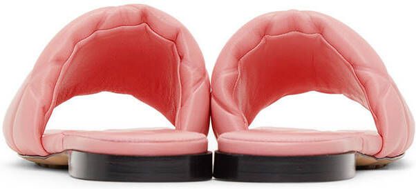 Bottega Veneta Pink Lido Flat Sandals