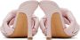 Bottega Veneta Pink Lido Heeled Sandals - Thumbnail 2
