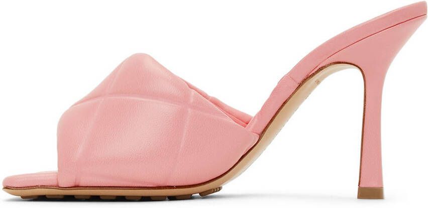 Bottega Veneta Pink Lido Sandals