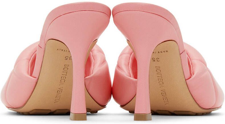 Bottega Veneta Pink Lido Sandals