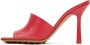 Bottega Veneta Pink Stretch Heeled Sandals - Thumbnail 3