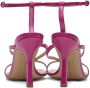 Bottega Veneta Pink Stretch Heeled Sandals - Thumbnail 2