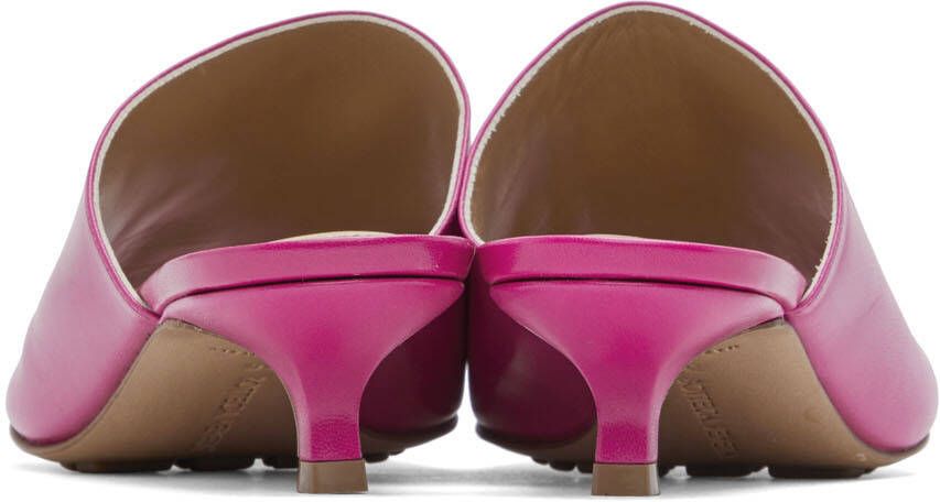 Bottega Veneta Pink Stretch Mules