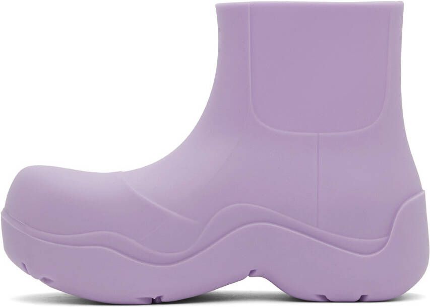 Bottega Veneta Purple Puddle Boots