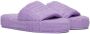 Bottega Veneta Purple Resort Sponge Flat Sandals - Thumbnail 2